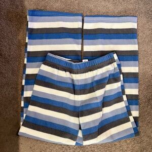 Eddie Bauer Blue and Gray Kids' Pajama Bottoms